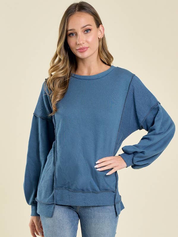 Sudadera de felpa francesa de doble cara MST3572 para venta al por mayor de Moonshot Clothing