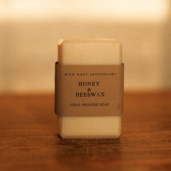 Wild Oaks Apothecary - Wholesale Bar Soap - Honey & Beeswax Soap