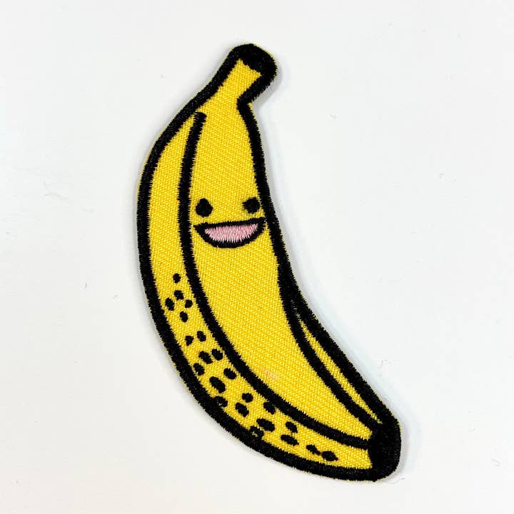 Sparkletown Studios - Wholesale Patch - Banana Buddy Embroidered Patch
