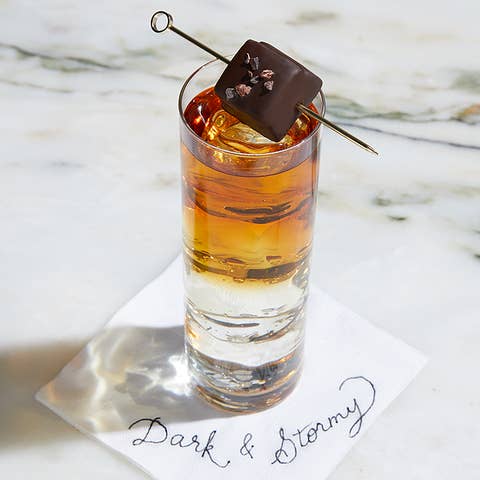 Vosges Haut-Chocolat - Wholesale Chocolate Covered Sweets - Dark Chocolate Marshmallows w/ Blood Orange Hibiscus Caramel