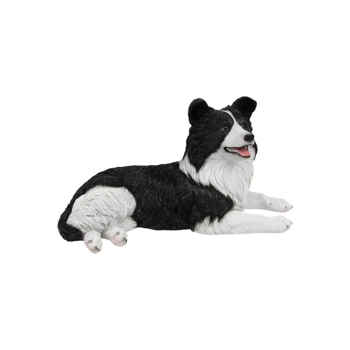 42cm Laying Border Collie for wholesale by Cubby House by Malmar