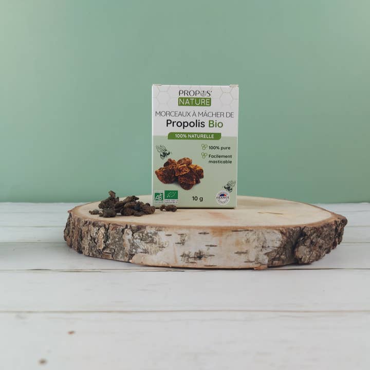 Propos'Nature - Vendita all'ingrosso Vitamine/integratori orali - Propoli Pura da Masticare Bio - Immunità - 10g