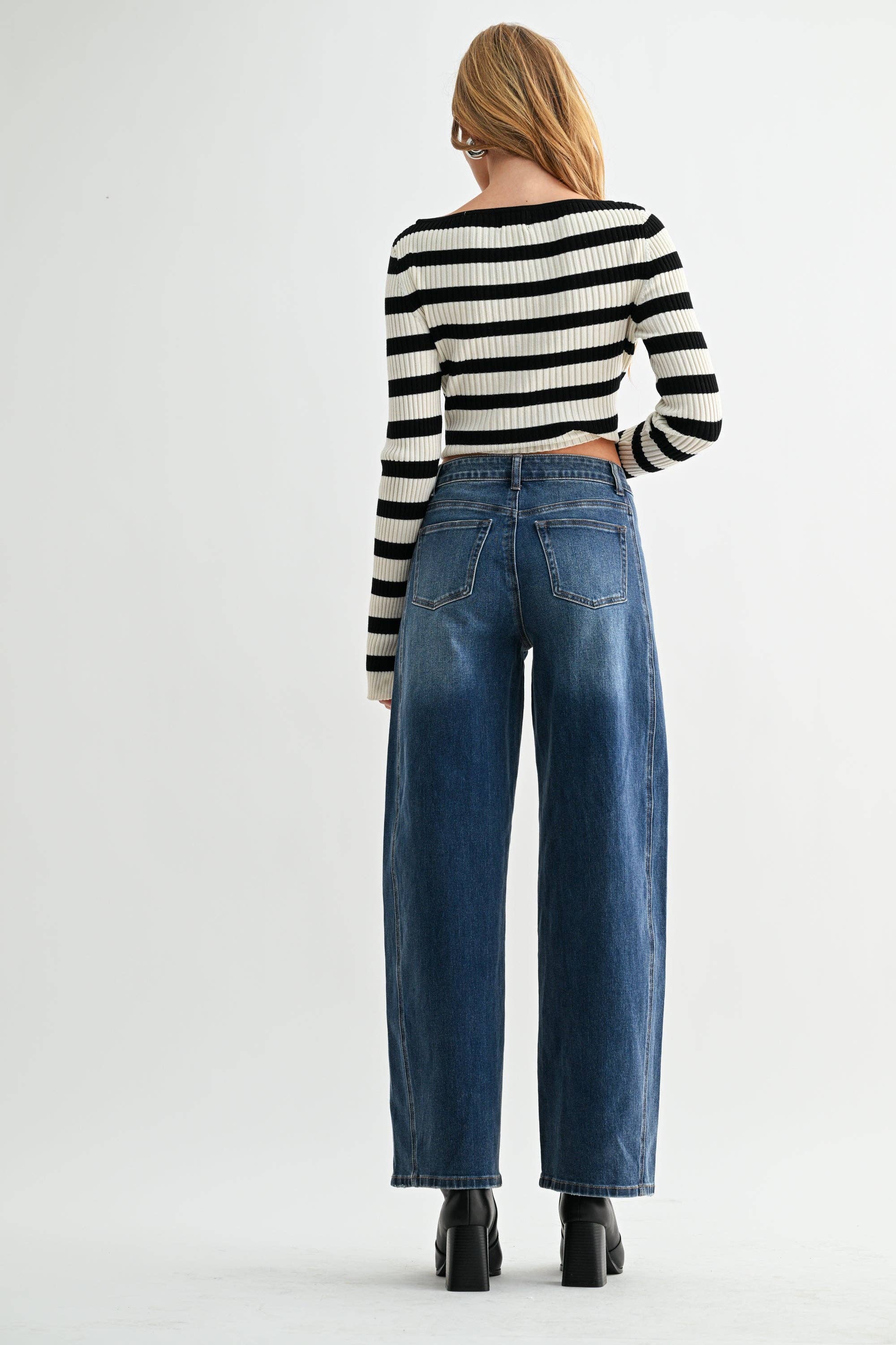 Jemina Denim - Wholesale Jeans - Women's - High Rise Balloon Pant8