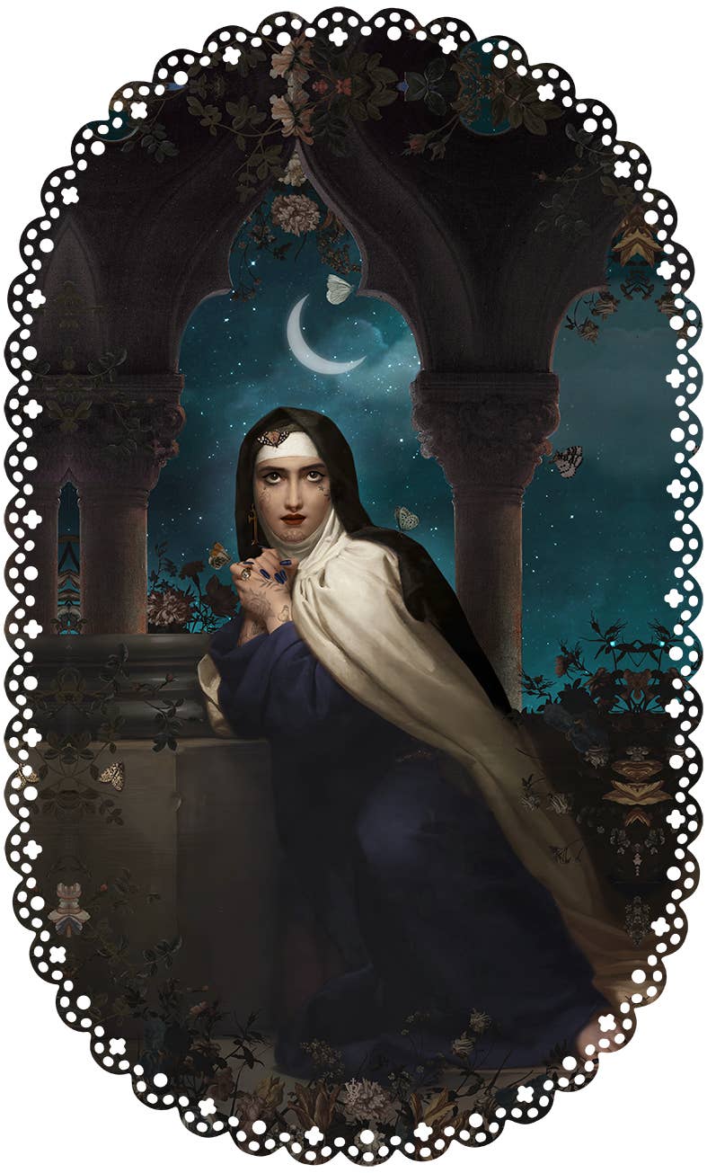 Voglio Bene - Venta al por mayor Mantelito - MANTEL 30x49 SANTA TERESA