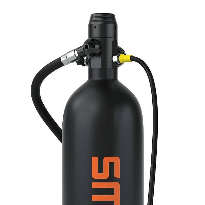 Hard Rock Health Stores - Wholesale Sporting Accessories - 2L Single-bottle respirator diving equipment. Constant pressure 2 Mpa breathing 25-30Minutes snorkel mask snorkeling tube protective back bag, diving gas cylinder, scuba diving, adult men and women7