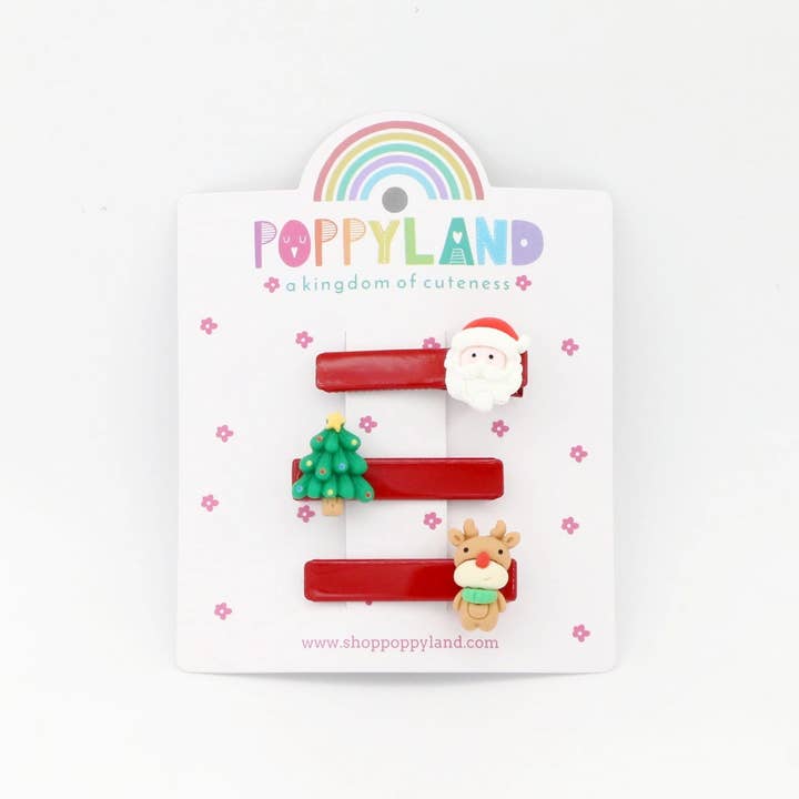 North Pole Hair Pins for wholesale by Poppyland