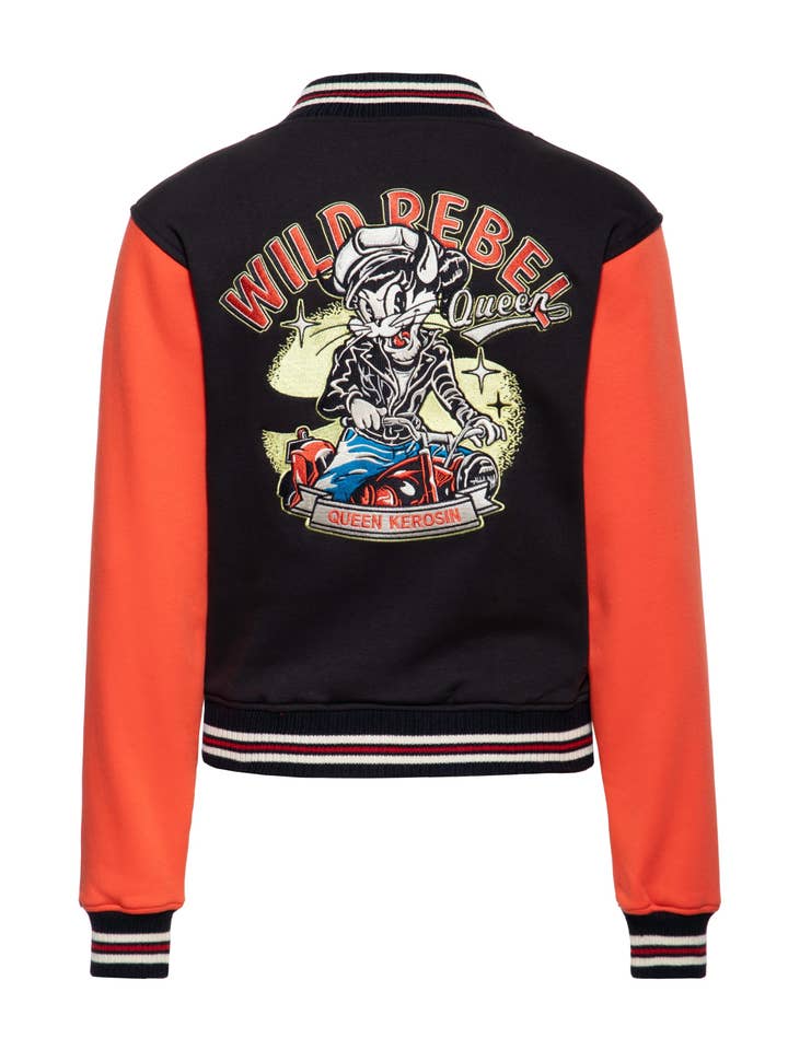black College Jacket "Wild Rebel" for wholesale on Faire2