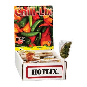 Hotlix Chili Lix Lolly's 36/1OZ voor wholesale door L&F Universal Goods