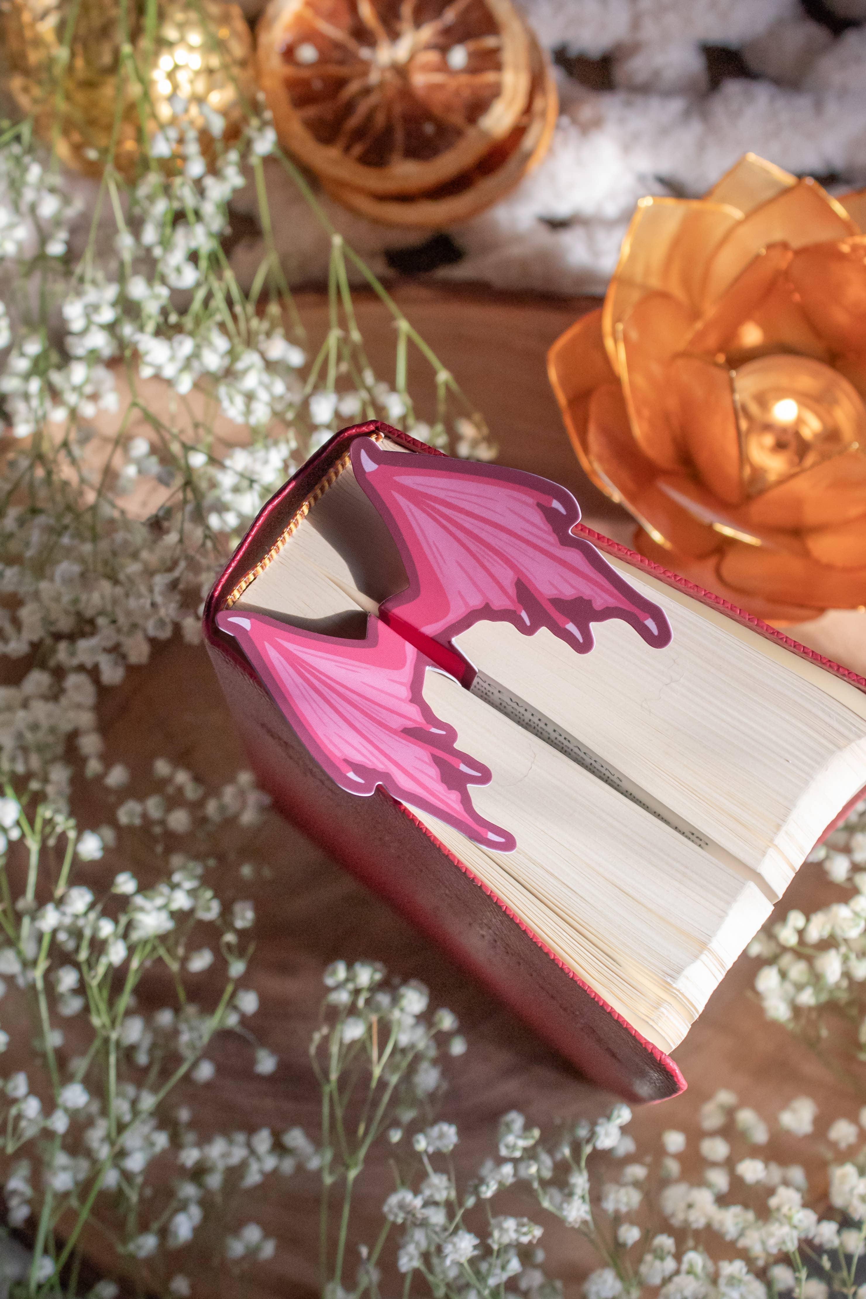 Meaggie Moos – wholesale Bookmark – 3D Dragon Wings Die-Cut Bookmark2