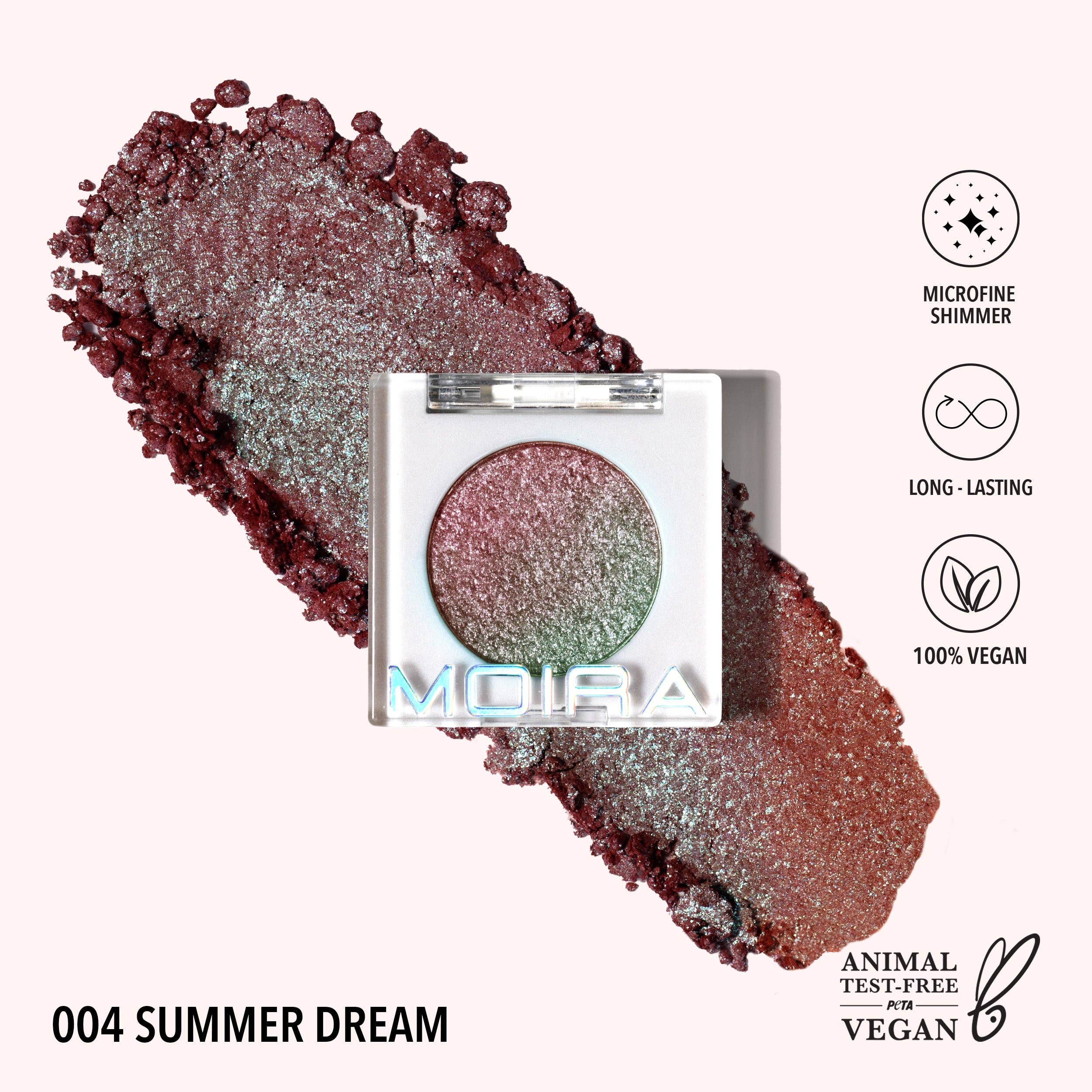Moira Cosmetics - Wholesale Eyeshadow - Chroma Light Shadow (004, Summer Dream)
