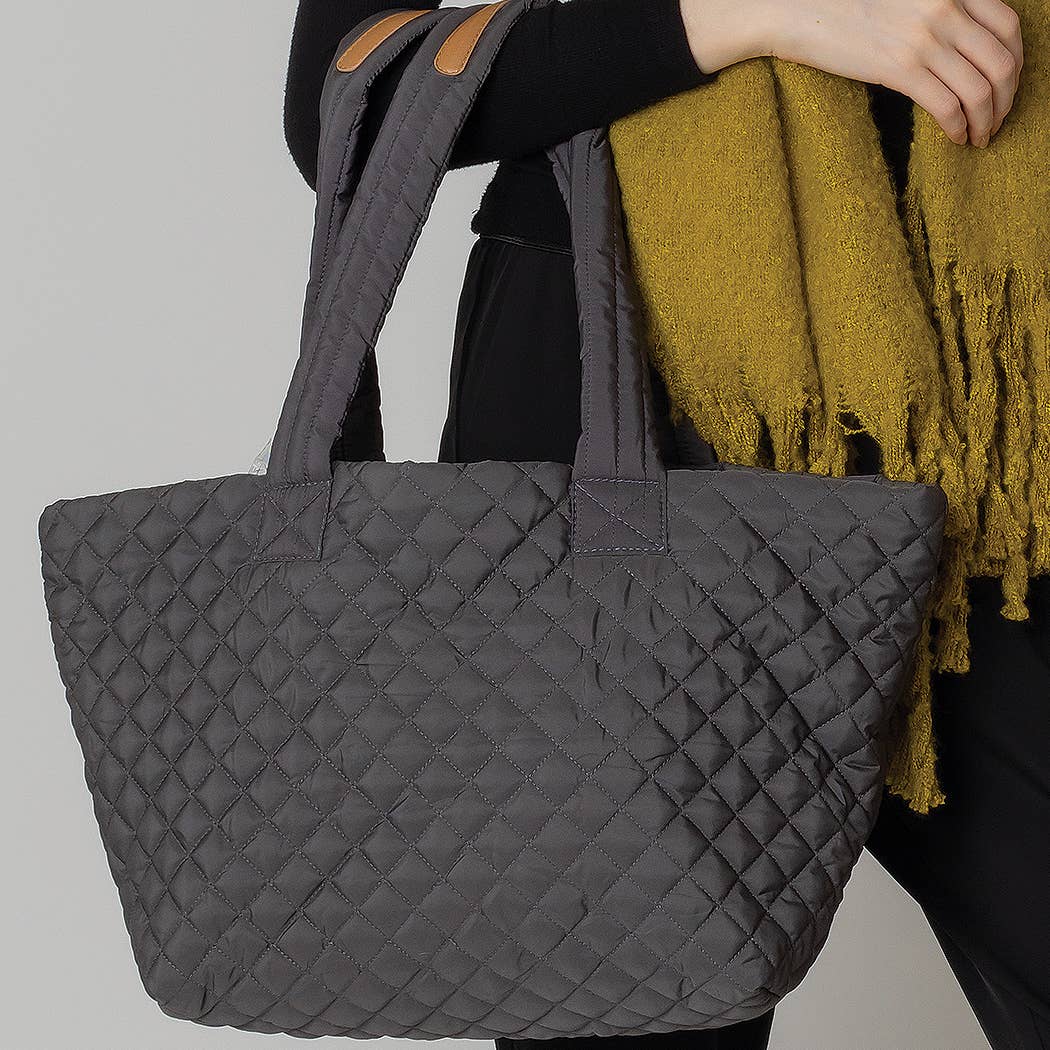 Fashion City - Vente Tote bag – femme - Sac fourre-tout matelassé rembourré3