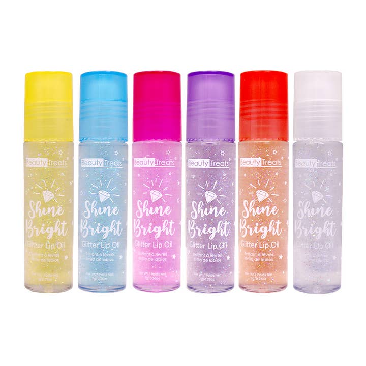 PINEAPPLE Beauty - Wholesale Lip Gloss - Beauty Treats 502G Shine Bright Glitter Lip Oil - 36pc