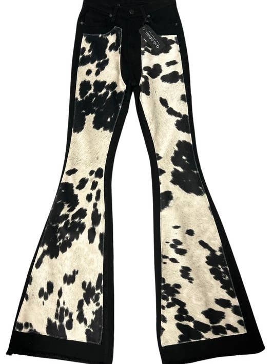 GJG Denim - Venta al por mayor Vaqueros - Mujer - Vaqueros negros Rodeo Bell Bottom