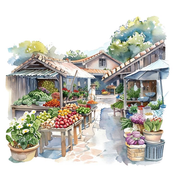 Under the Tuscan Sun - Fresh market DIY Painting Kit for wholesale by The Boozy Bookworm Art Kits & Books