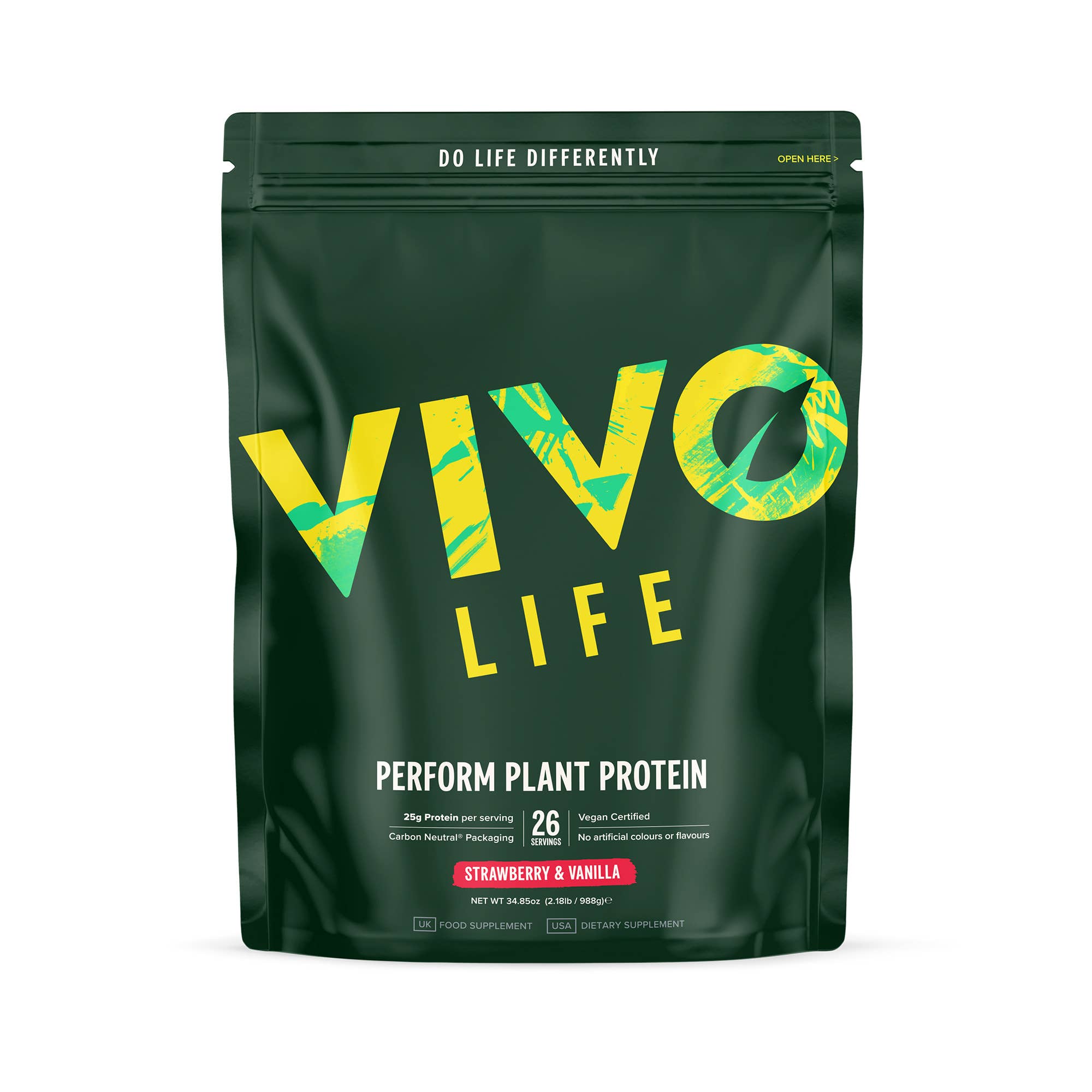 Vivo Life – wholesale Protein/superfood powder – Perform: Raw Plant Protein & BCAA2