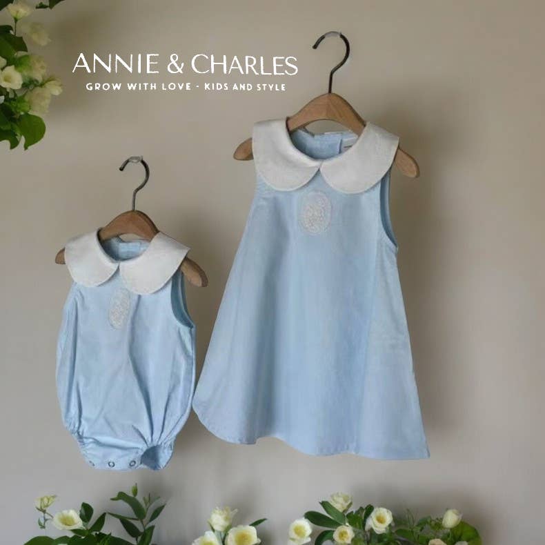 Annie & Charles - Wholesale Clothing Set - Baby - Annie & Charles® Baby Bloomer and VIOLA Dress8