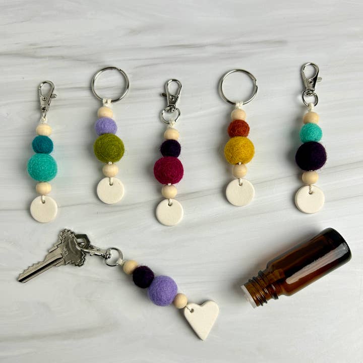 Blooming Light Botanical Alchemy, llc – wholesale Keychain – Unisex – Essential Oil Diffuser Keychains4