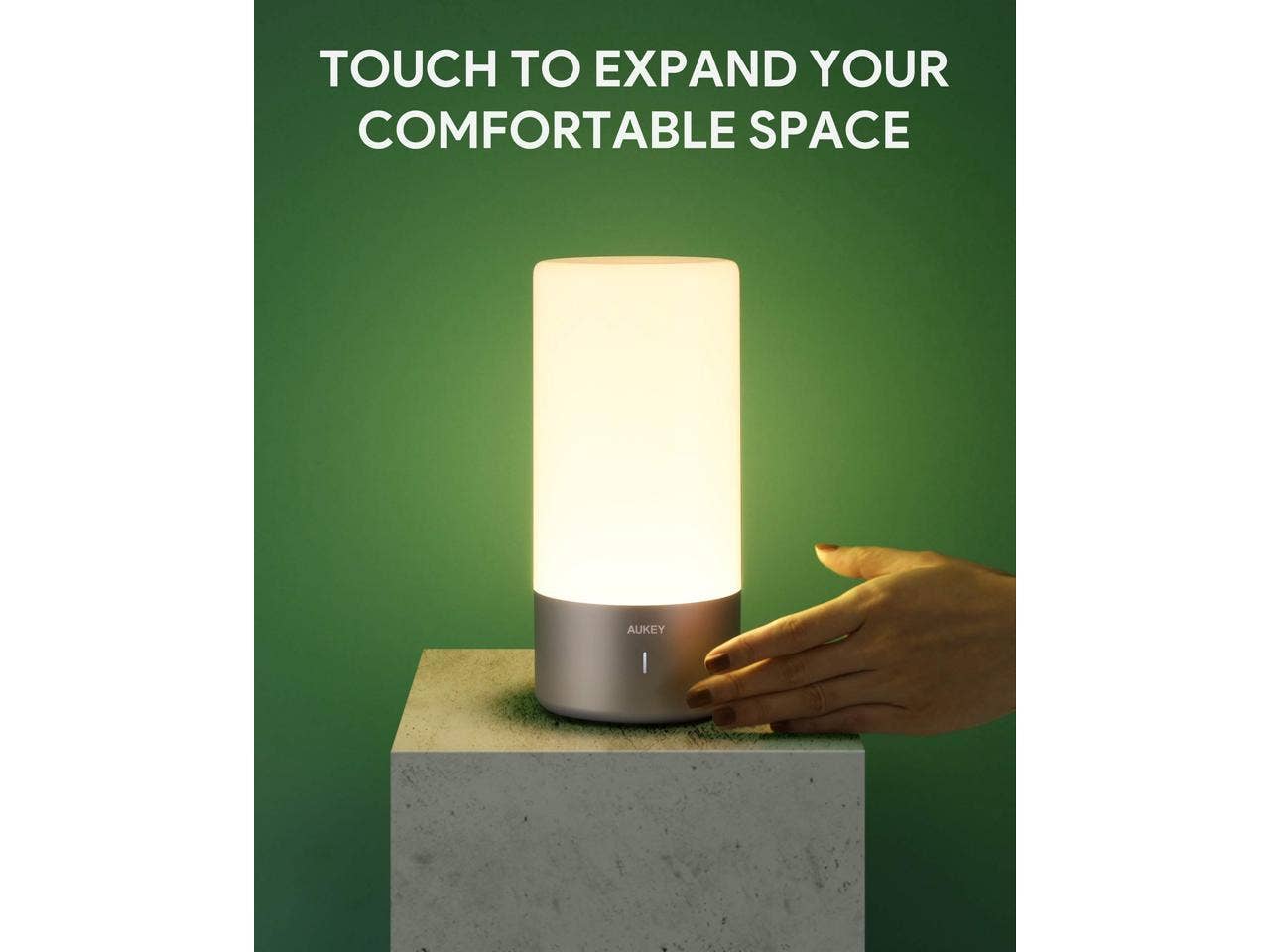 Above Edge – wholesale Accent-/skrivbordslampa – Color Changing Touchkontroll LED-lampa2