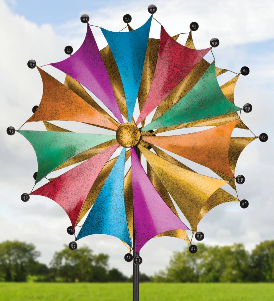 Regal Art & Gift - Wholesale Wind Spinner - 32" Rotating Wind Spinner - Cirque2