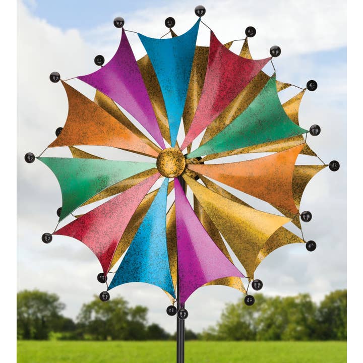 Regal Art & Gift - Wholesale Wind Spinner - 32" Rotating Wind Spinner - Cirque2