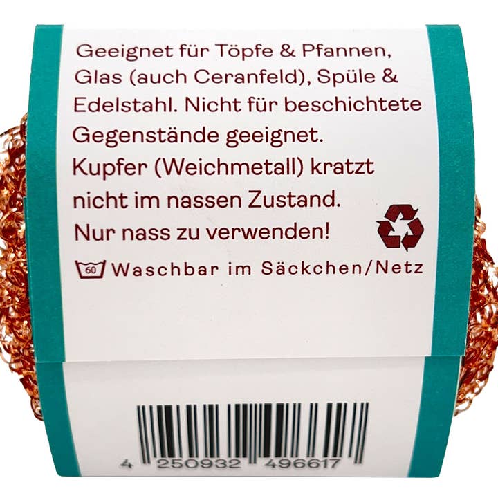 Groovy Goods - Wholesale Cleaning Cloth - Copper pot cleaner - ecological, scratch-free cleaning4