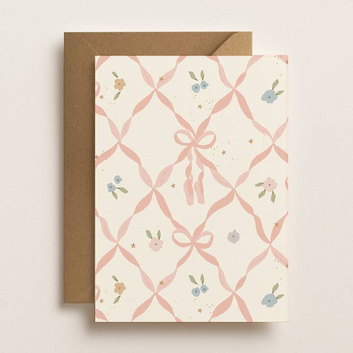 Ballet Hälsningskort | Ogee Bandkort | Födelsedagskort för wholesale av Minibeau