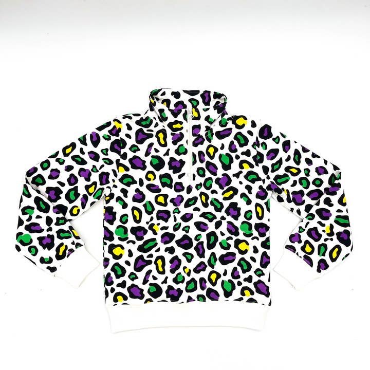 Blended Spirit Children’s Clothing - Wholesale Top & Pant Set - Kids - Mardi Leopard Jogger Set1