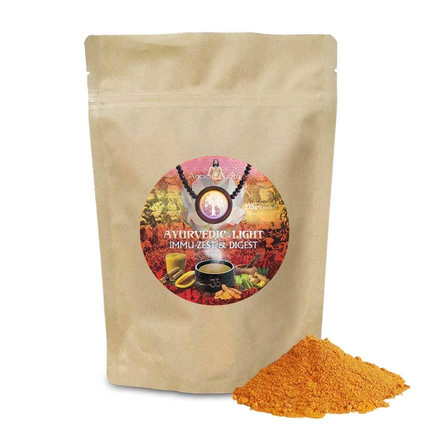 Ancient Purity - Vente Thé en vrac - Ayurvedic Light | Immu-Zest & Digest - Mélange Santé Délicieux0