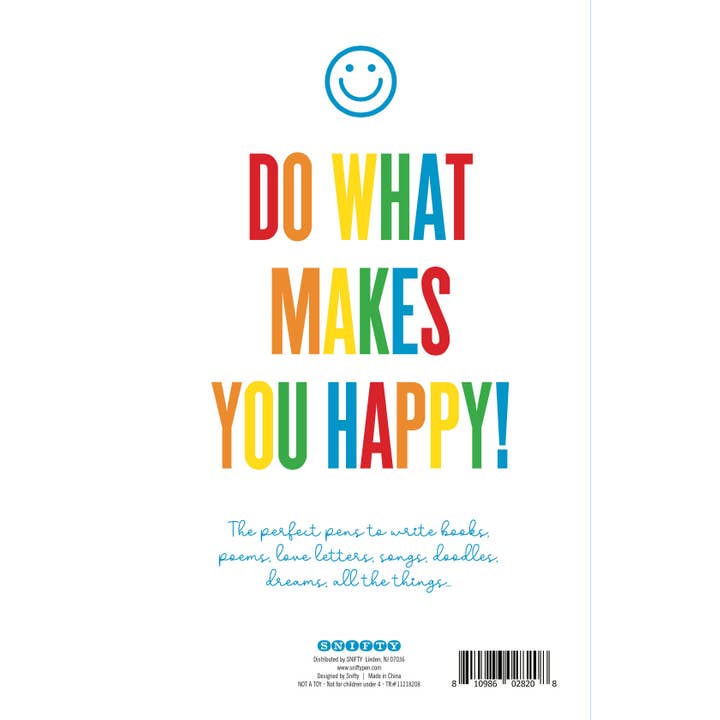 SNIFTY - Wholesale Pen - HAPPY - WORD PLAY PEN SET1