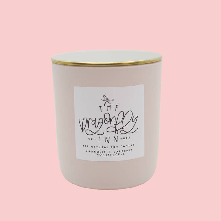 Chalkfulloflove - Wholesale Jar/Filled Candle - Gilmore Girls "Dragonfly Inn" Stars Hollow Candle