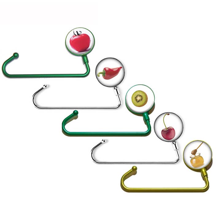 Conjunto de 5 suportes gourmet para bolsas (5 peças) por atacado de Miss Kha