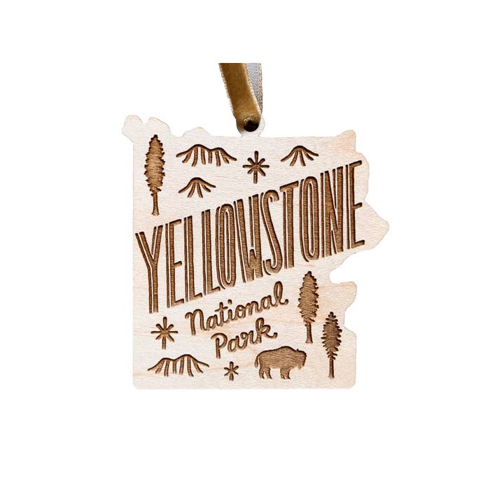 Adorno de Yellowstone para venta al por mayor de Noteworthy Paper & Press