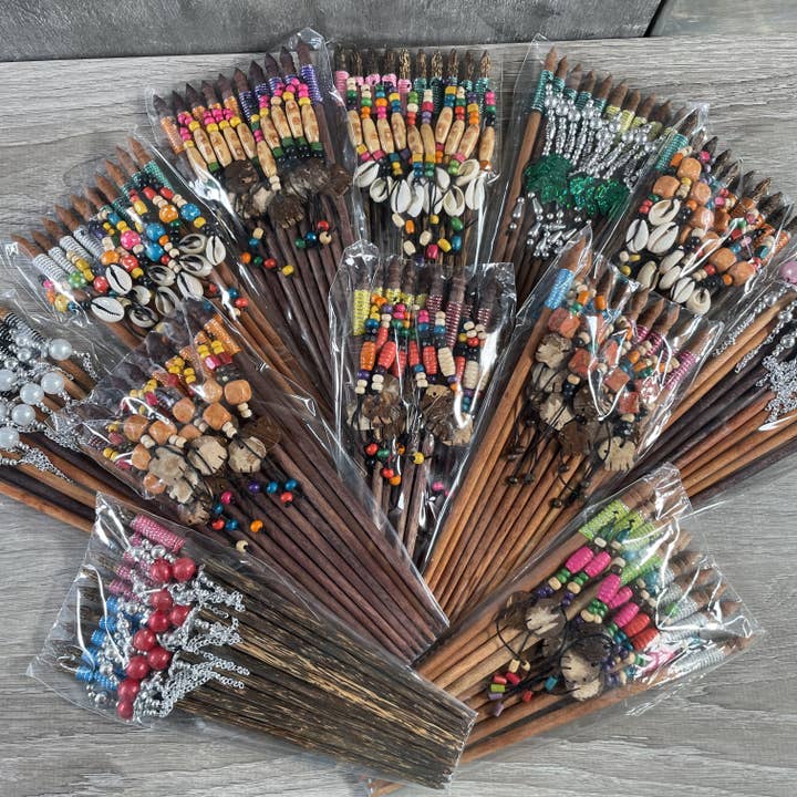 Keystone Crystals - Wholesale Hair Pin - Boho Hair Pick Sets (10 Pack) – Crystal Shop & Gift Store 1