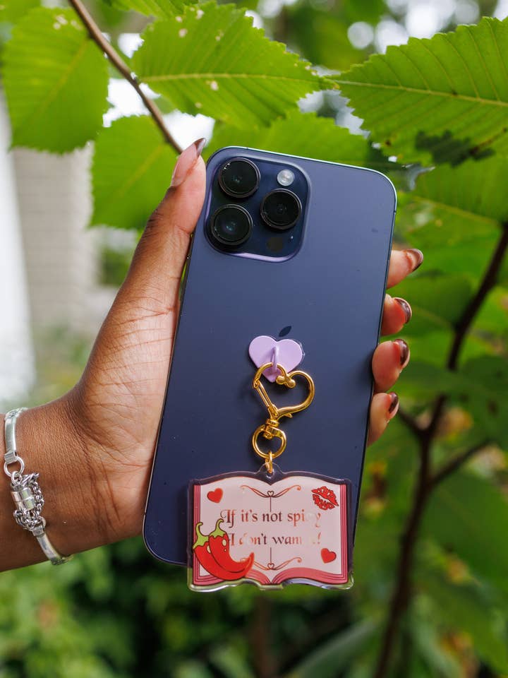 "If It's Not Spicy I Don't Want It" Keychain/Kindle Charm for wholesale by Pinstory