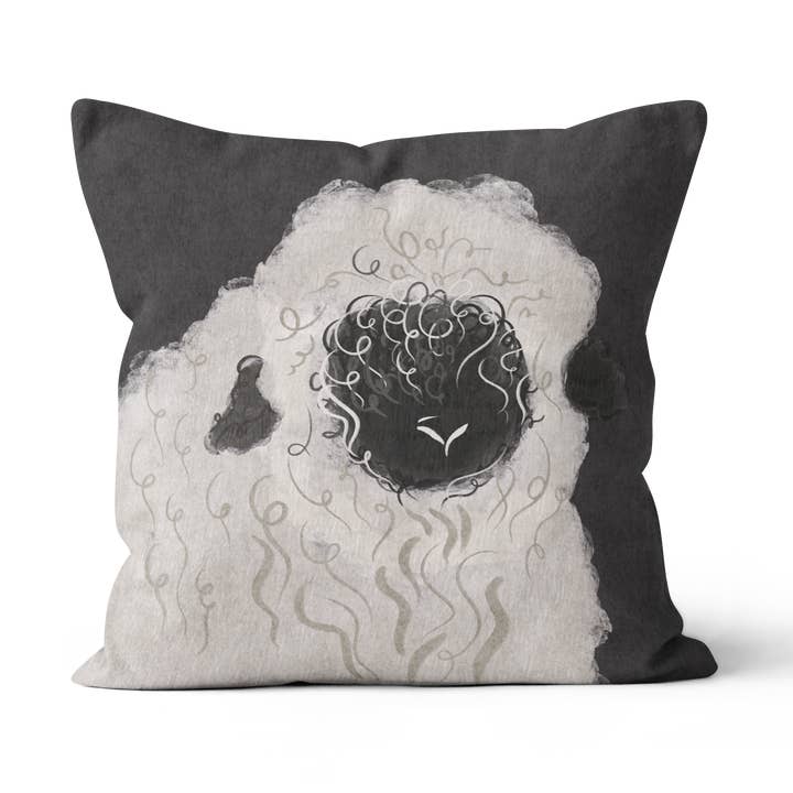 Sheep Cushion for wholesale by Coast and Valley