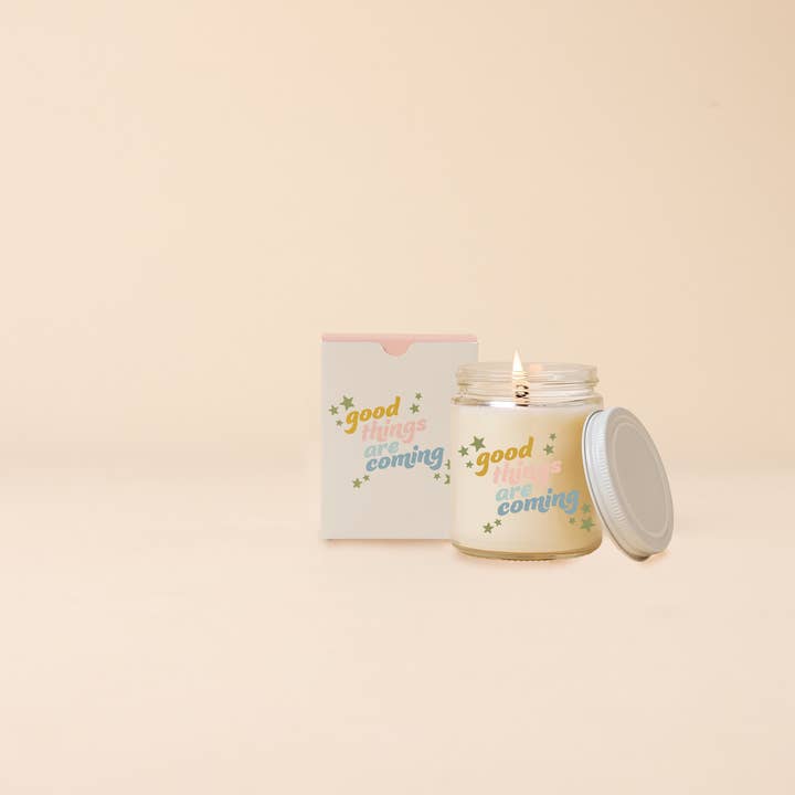 Talking Out of Turn - Wholesale Jar/Filled Candle - Candle Jar w/Lid - Toot Art (Top Sellers!)1