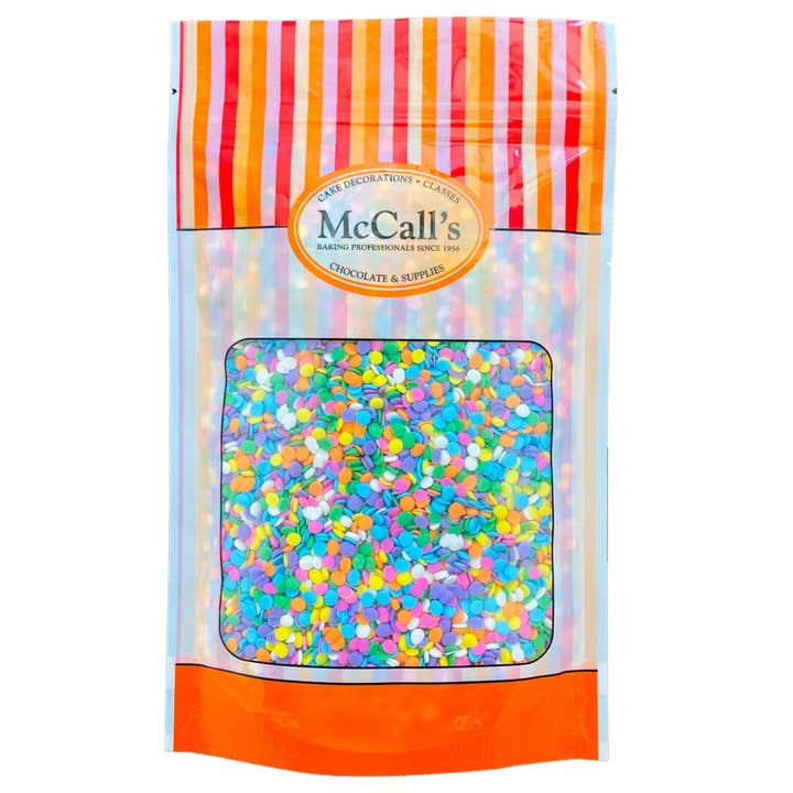 QUINS CONFETTIS ARC-EN-CIEL 1/8" 175 G pour la vente par McCall's