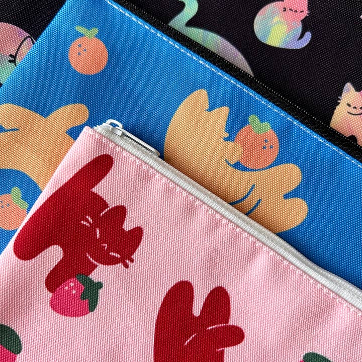 Nyaomikyu - Wholesale Pencil Case/Pouch - Rainbow Cats Pouch2