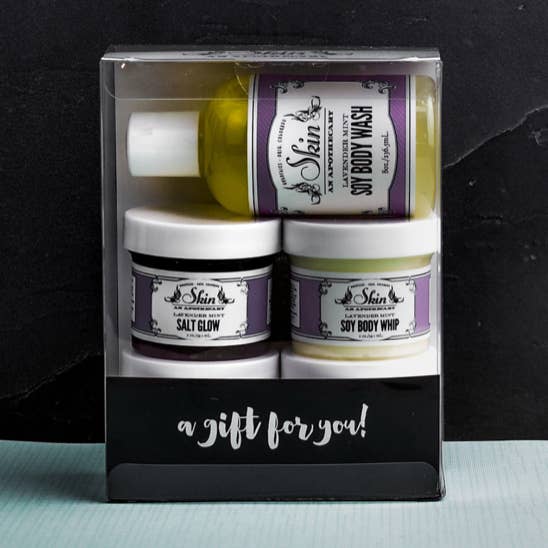 Lavender Mint Gift Set for wholesale by Skin Apothetique