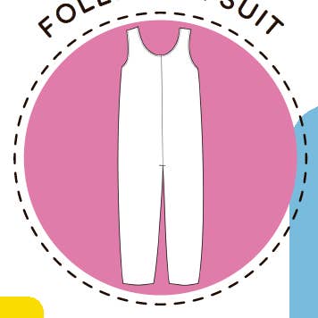 FOLLY Jumpsuit - Children's Sewing Pattern for wholesale by Little Rosy Cheeks