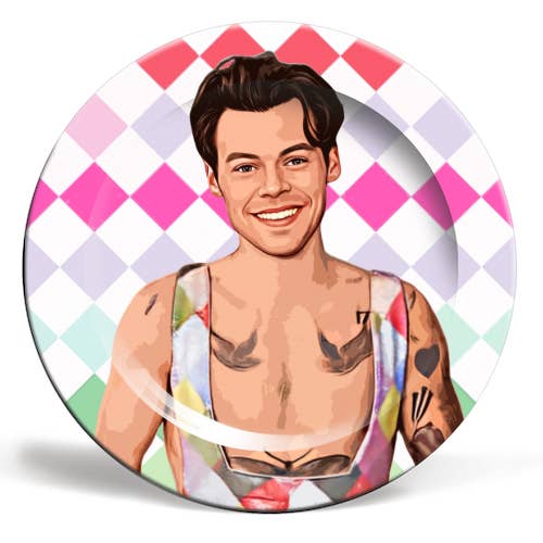 Placas 'RAINBOW CHECK HARRY' por atacado de ART WOW