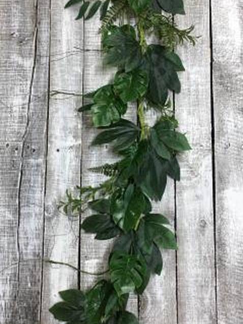 Tropical Green Mix Garland for wholesale by DNS Designs