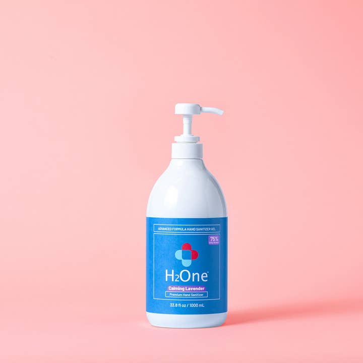 H2One Beruhigendes Lavendel-Händedesinfektionsgel | 1000 ml | 75% für den Großhandel von H2One