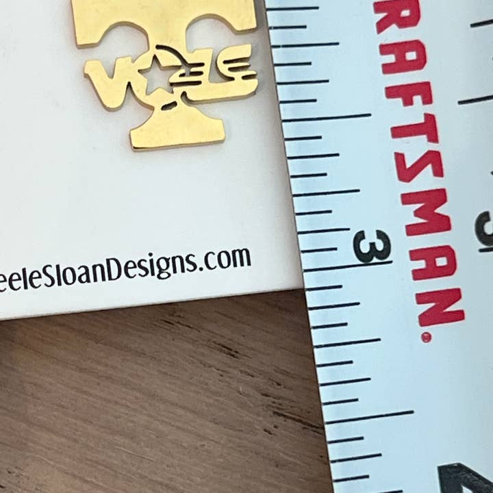 Steele Sloan Designs - Wholesale Stud/Post Earrings - NEW! Tennessee Volunteers Earrings Tennessee Gift Ideas VOLS