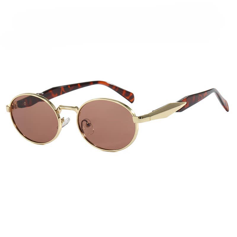 MKS America - Wholesale Sunglasses - Women's - Oval Y2k Fashion Vintage Sunglasses2