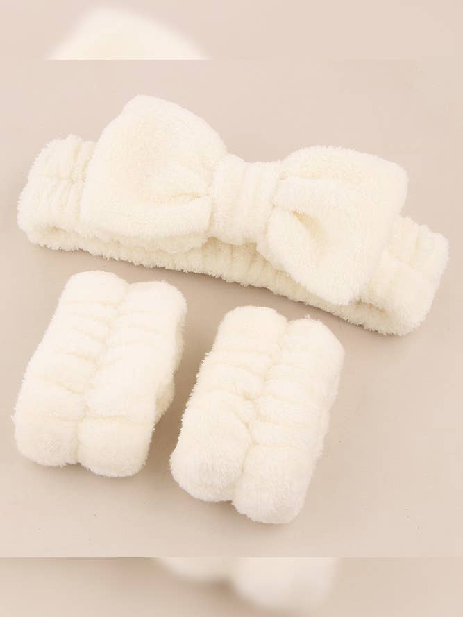 Lot de 3 bandeaux à laver en polaire ZK863 pour la vente par UNISHE