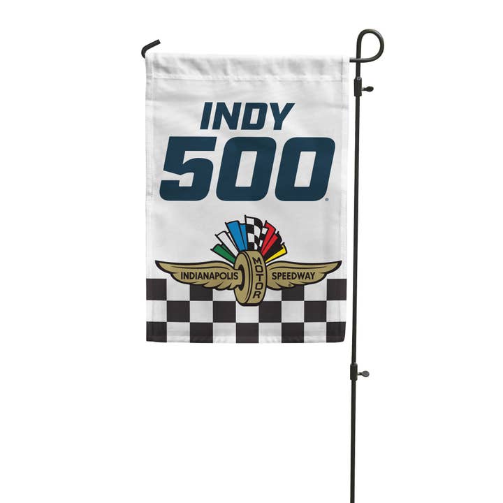 Flags For Good - Wholesale Flag - "Indy 500" Indianapolis Motor Speedway® Checkered Garden Flag
