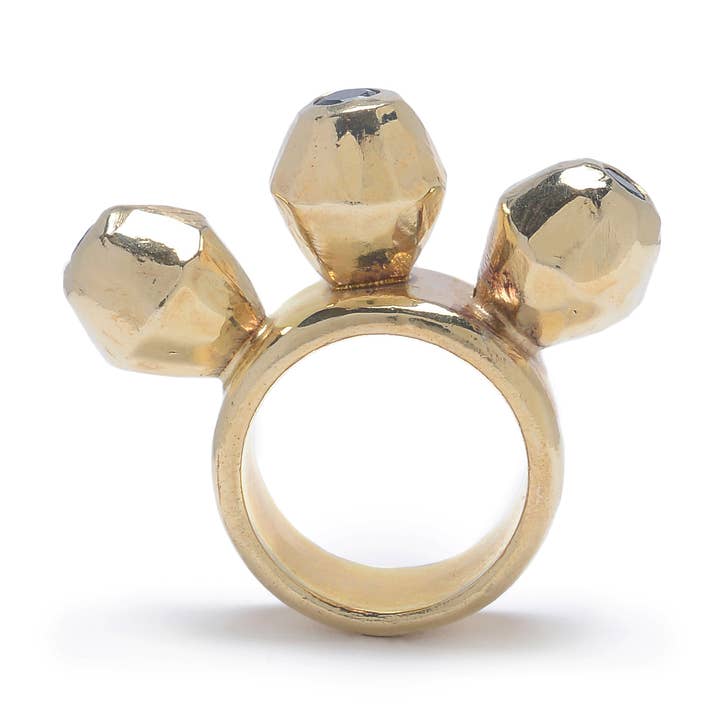 Driepuntige Punk met Ioliet voor wholesale door Rebecca Nadler Designs