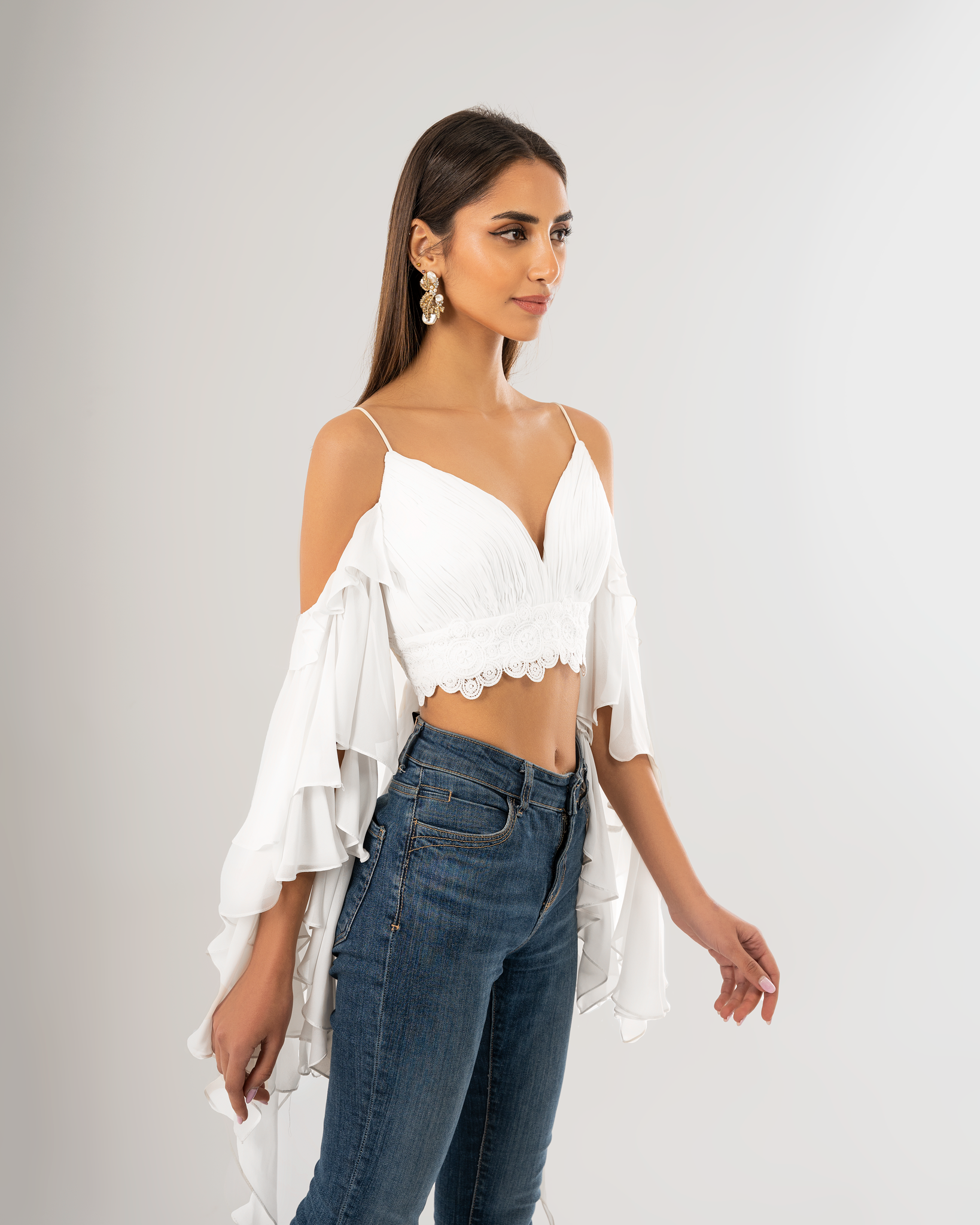 Bustier Crop Top, Elsa Barreto