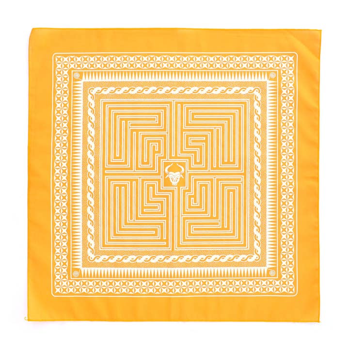 Bandana Labyrinthe pour la vente par Studio Vermilio